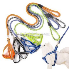 Светлоотразителна каишка за домашни кучета