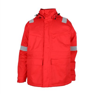 Зимно светлоотразително предпазно яке