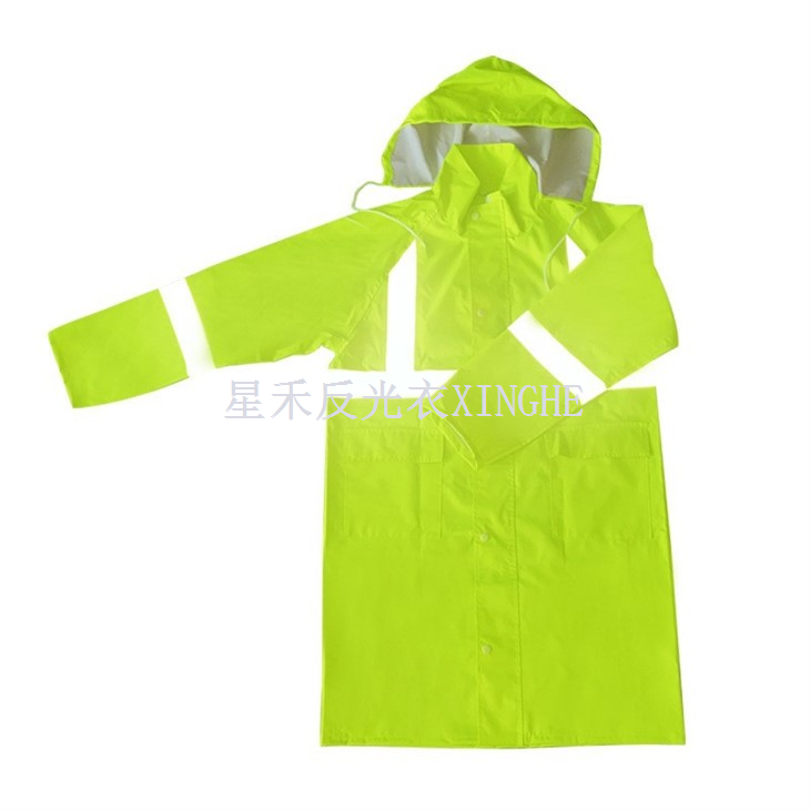 Traffic Sanitation Reflective Raincoat Overalls