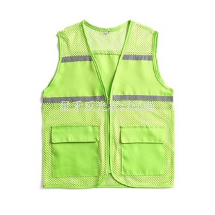 Зелени предпазни жилетки Hi Vis